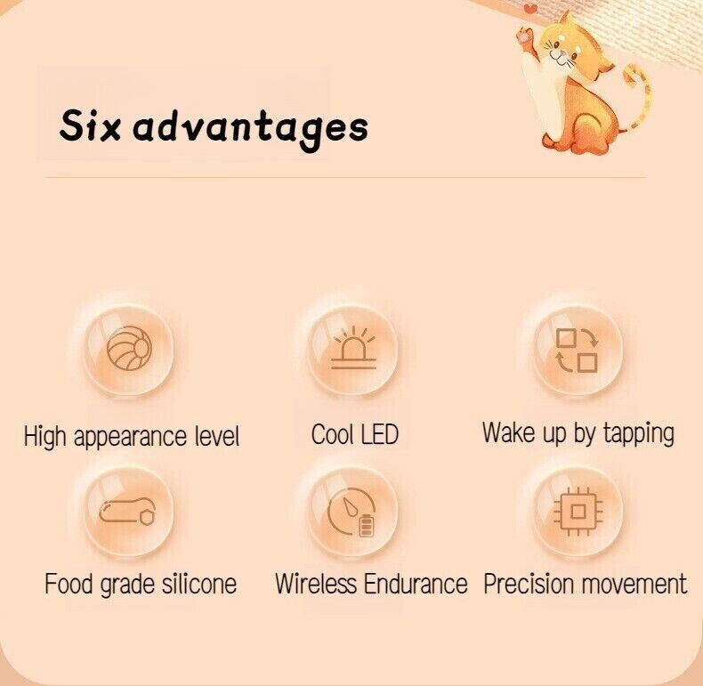 Cat Dog Toy Automatic Rolling Ball Electric Pet Teasing Smart Toys Balls