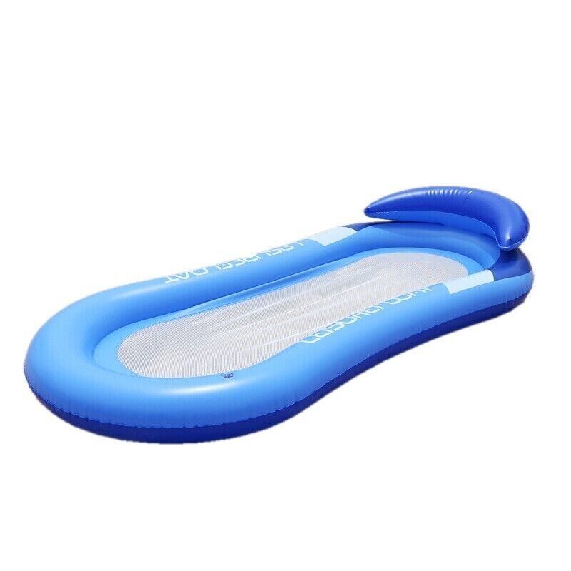 Inflatable Float Pool Lounge Bed Sea Beach Swimming Chair Floating Water Hammock