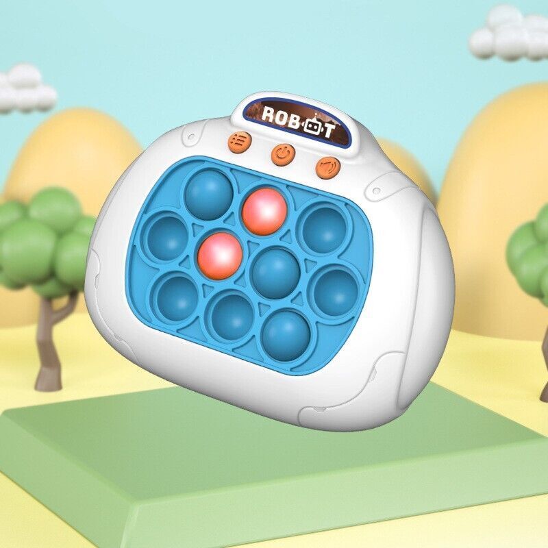 Children Decompression Finger Speed Push Educational Toys Gift Sound Light Game