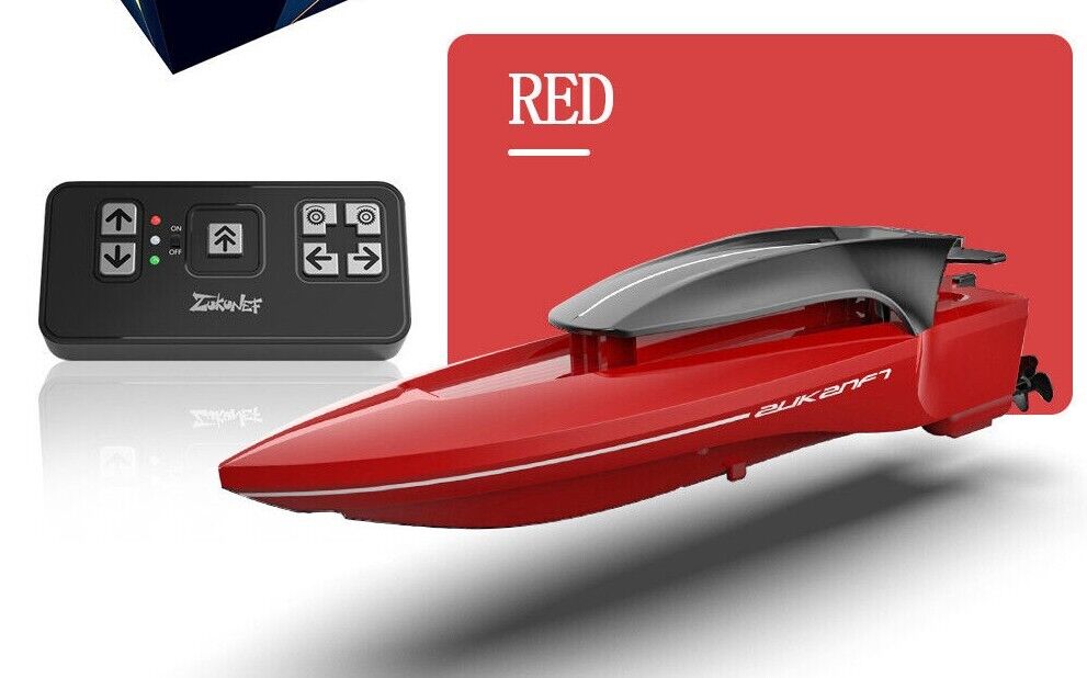 2.4GHz Mini RC Speed Boat Remote Control High Speed Boat Waterproof Toys Gift