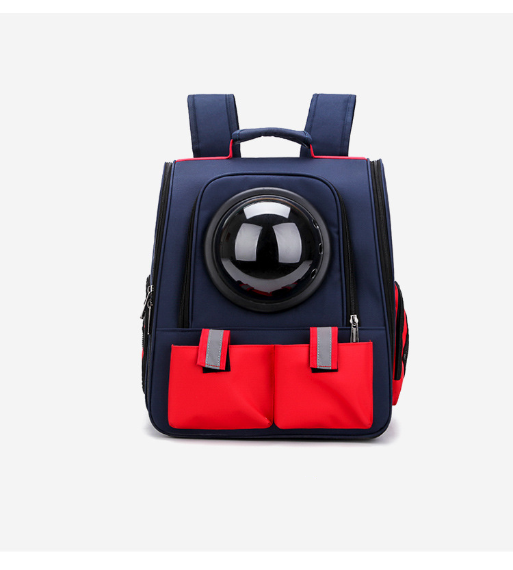 Pet Outdoor Portable Breathable Backpack Cat Dog Space Capsule Shoulder Bag