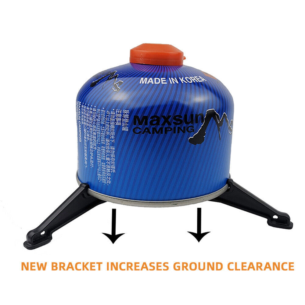Universal Non Slip Camping Equipment Collapsible Tripod Base Gas Tank Holder