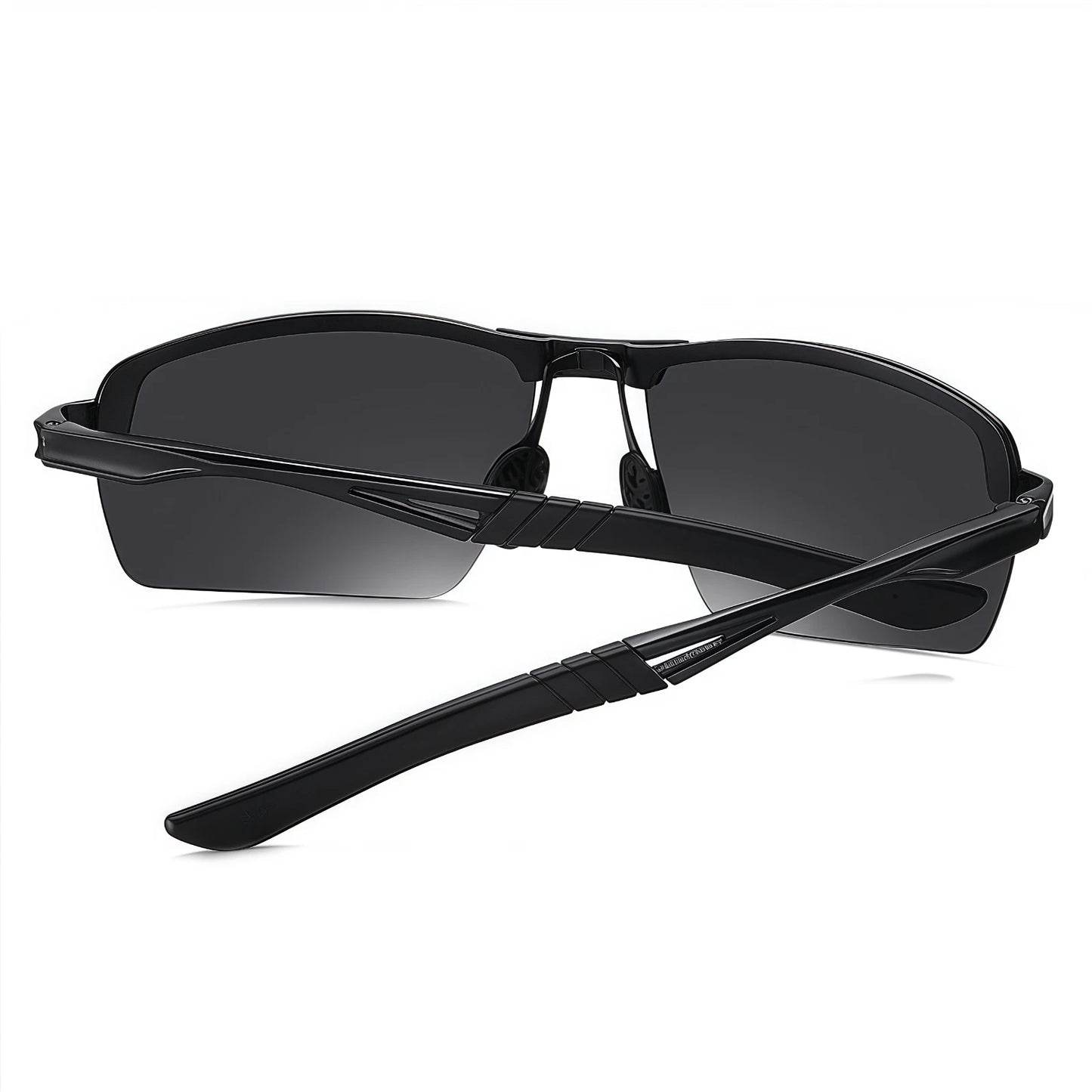 Men Sport Driving Fishing Cycling Polarized Anti Glare UV400 Rimless Sunglasses #3391