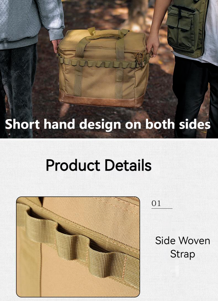 Waterproof Outdoor Portable Foldable Large Capacity Storage Picnic Camping Bag