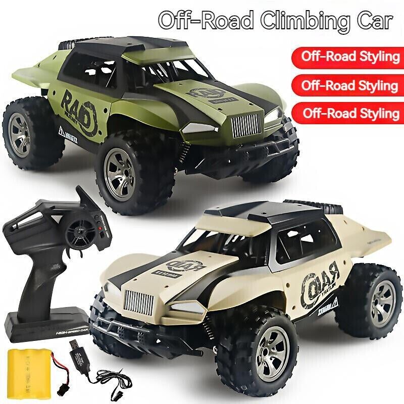 High Speed 2.4GHz Off Road Vehicle Remote Control Electric Car 1:18 Toy Boy Gift
