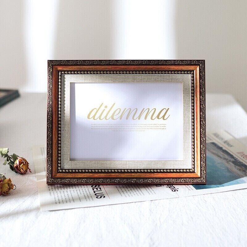 Simple Beauty Decoration Retro Table Setting Wall Hanging Gallery Photo Frame