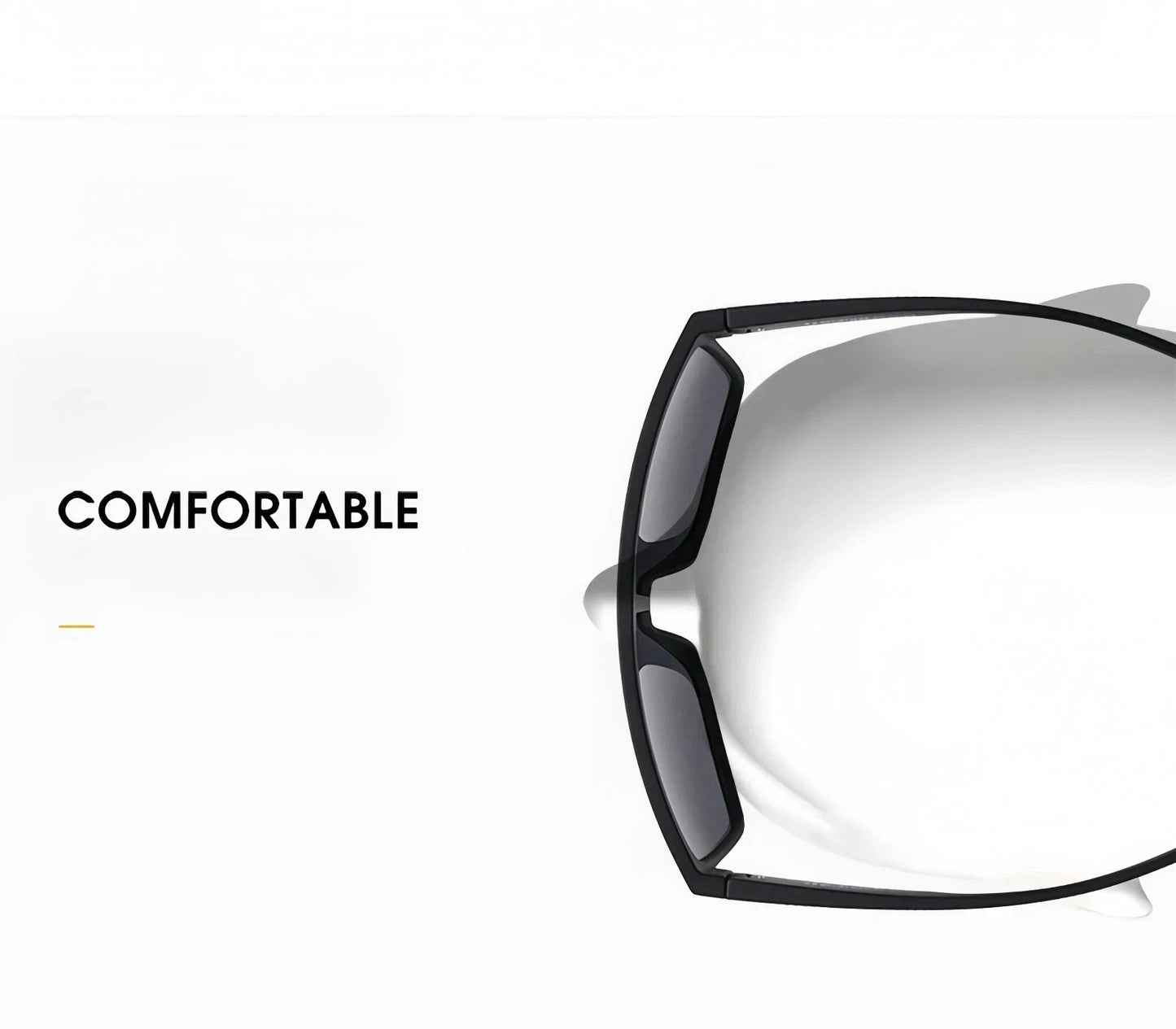 Women Square Flat Top Oversized Outdoor Sport Cycling UV400 Polarized Sunglasses # P0110