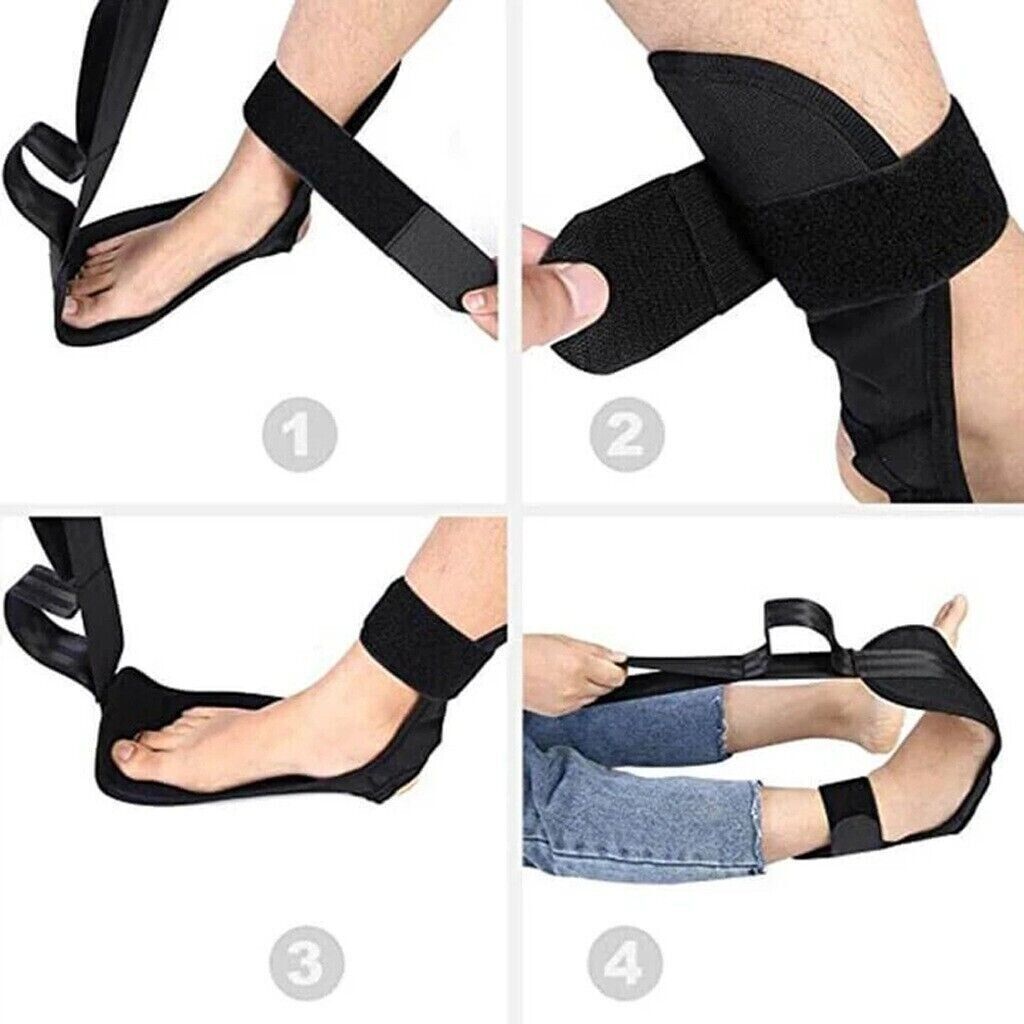 Yoga Flexibility Stretch Band Leg Fascia Sport Strap Gym Elastic Stretching