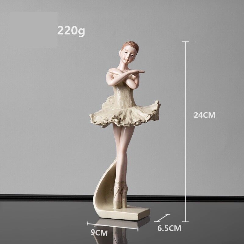 Fresh Birthday Table Gift Idea Resin Decoration Dance Ballet Girl Figurine