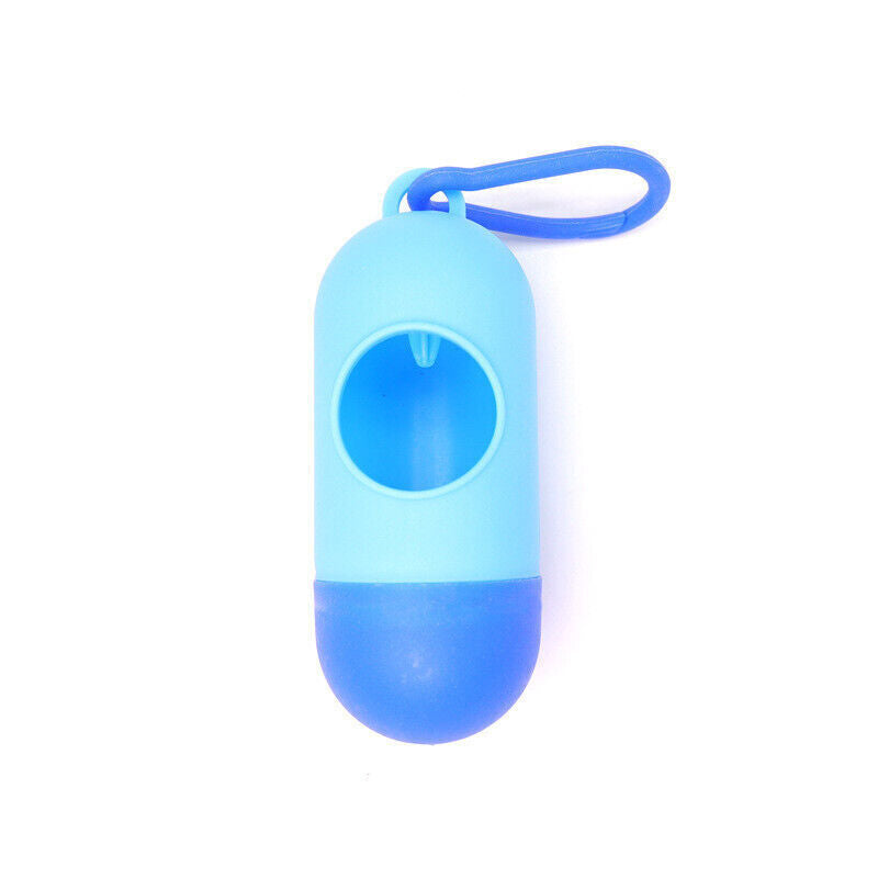 Pet Poop Bag Dispenser Waste Disposable Clean Poo Holder Pick-Up Puppy Garbage