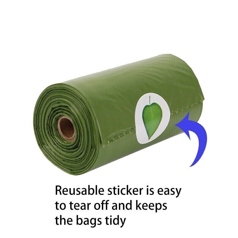 Biodegradable Pet Dog Poo Poop Bags Puppy Eco-Friendly Degradable Waste Bag