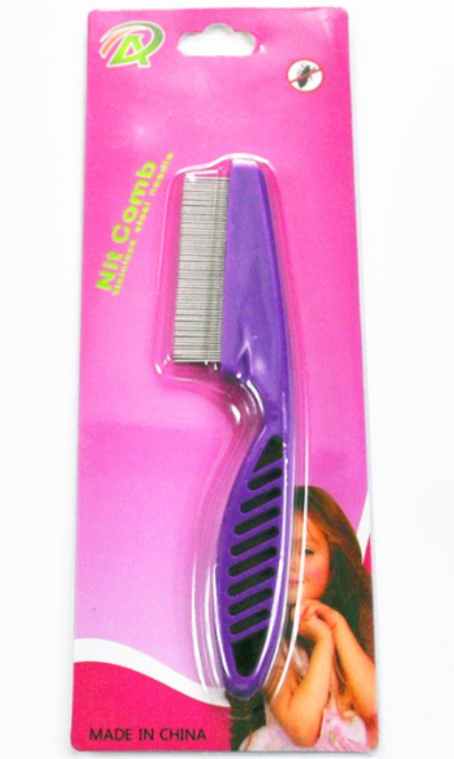 Pet Dog Encrypted Clean Flea Lice Removal Comb Hair Shedding Comb Steel Pin Comb