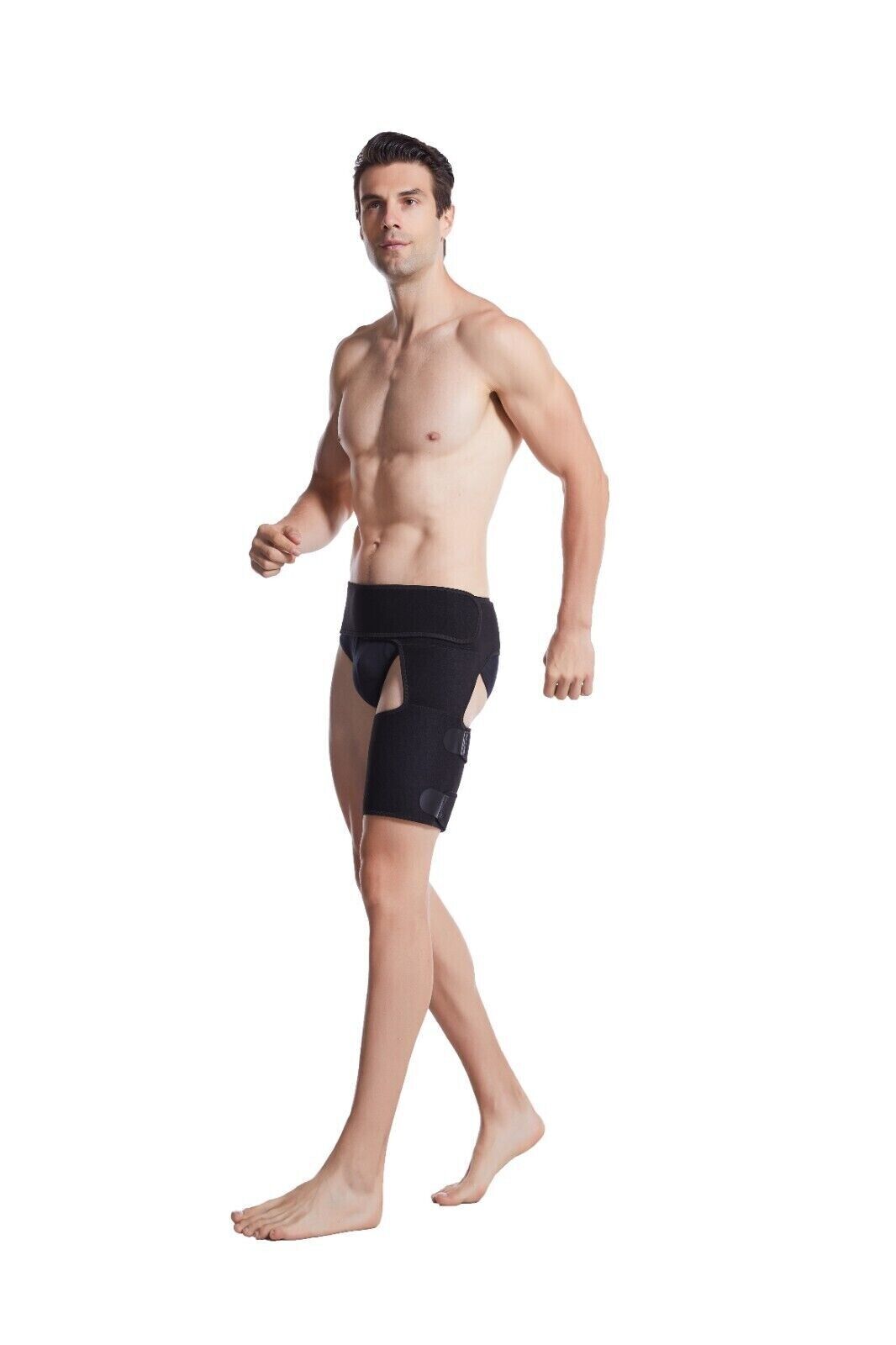 Breathable Sports Leg Support Muscle Strain Prevention Hip Thigh Support Strap