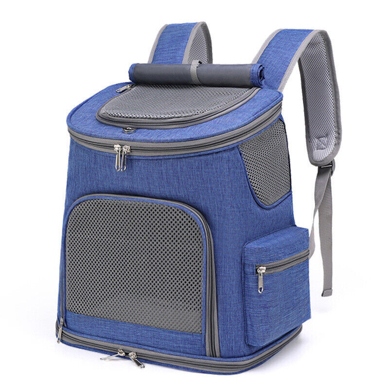 New Portable Folding Outdoor Cat Dog Large Space Double Shoulder Pet Bag