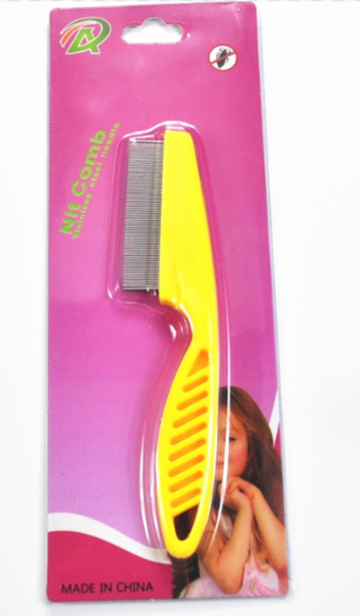 Pet Dog Encrypted Clean Flea Lice Removal Comb Hair Shedding Comb Steel Pin Comb