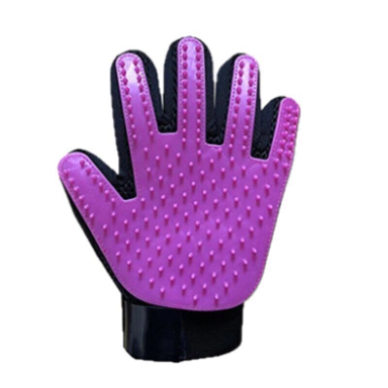 Pet Dog Cat Cleaning Glove Grooming Comb Bathing Remover Hair Shedding Brush