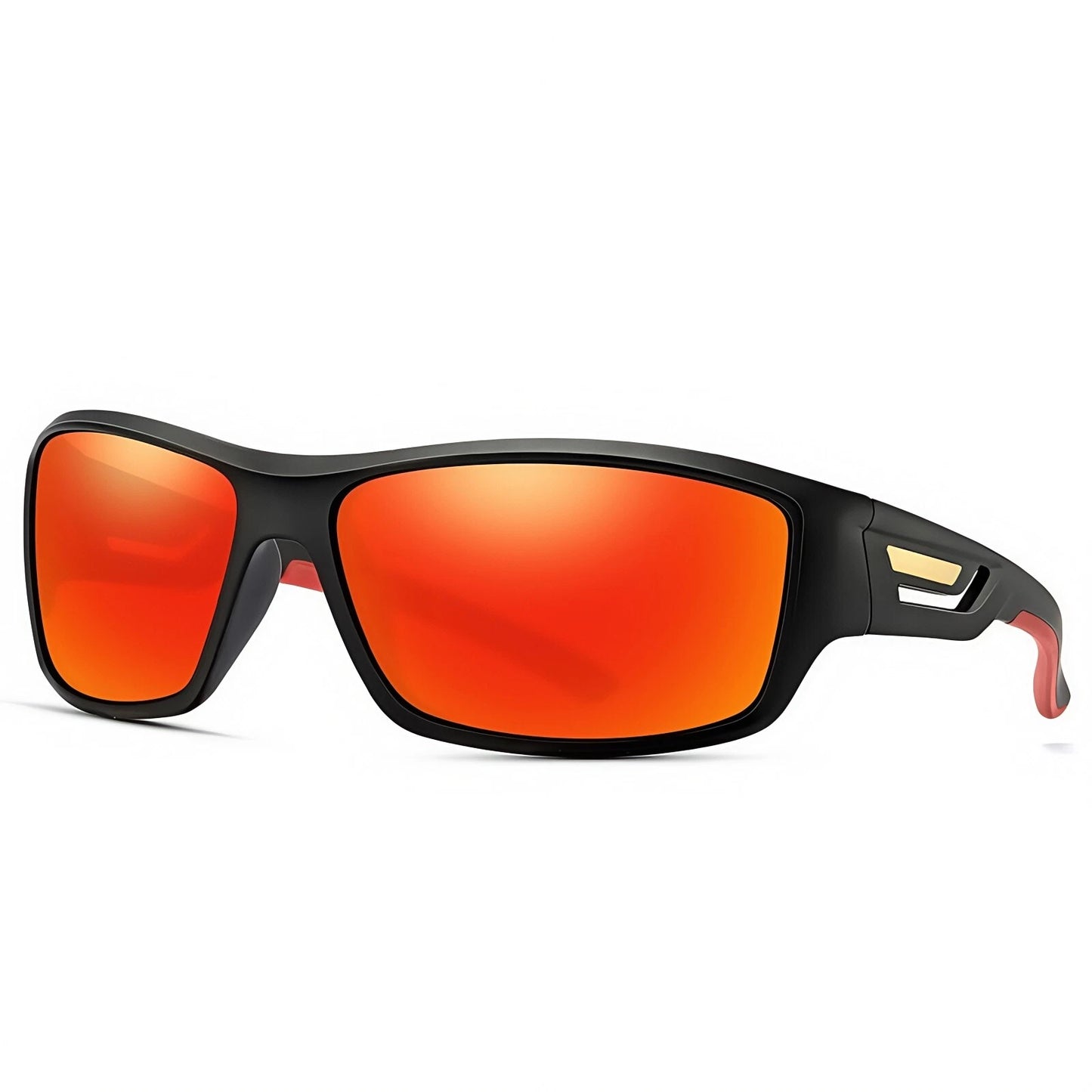 Men Polarized Sports Sunglasses Lightweight Wrap Around Shades Driving Cycling # 201909