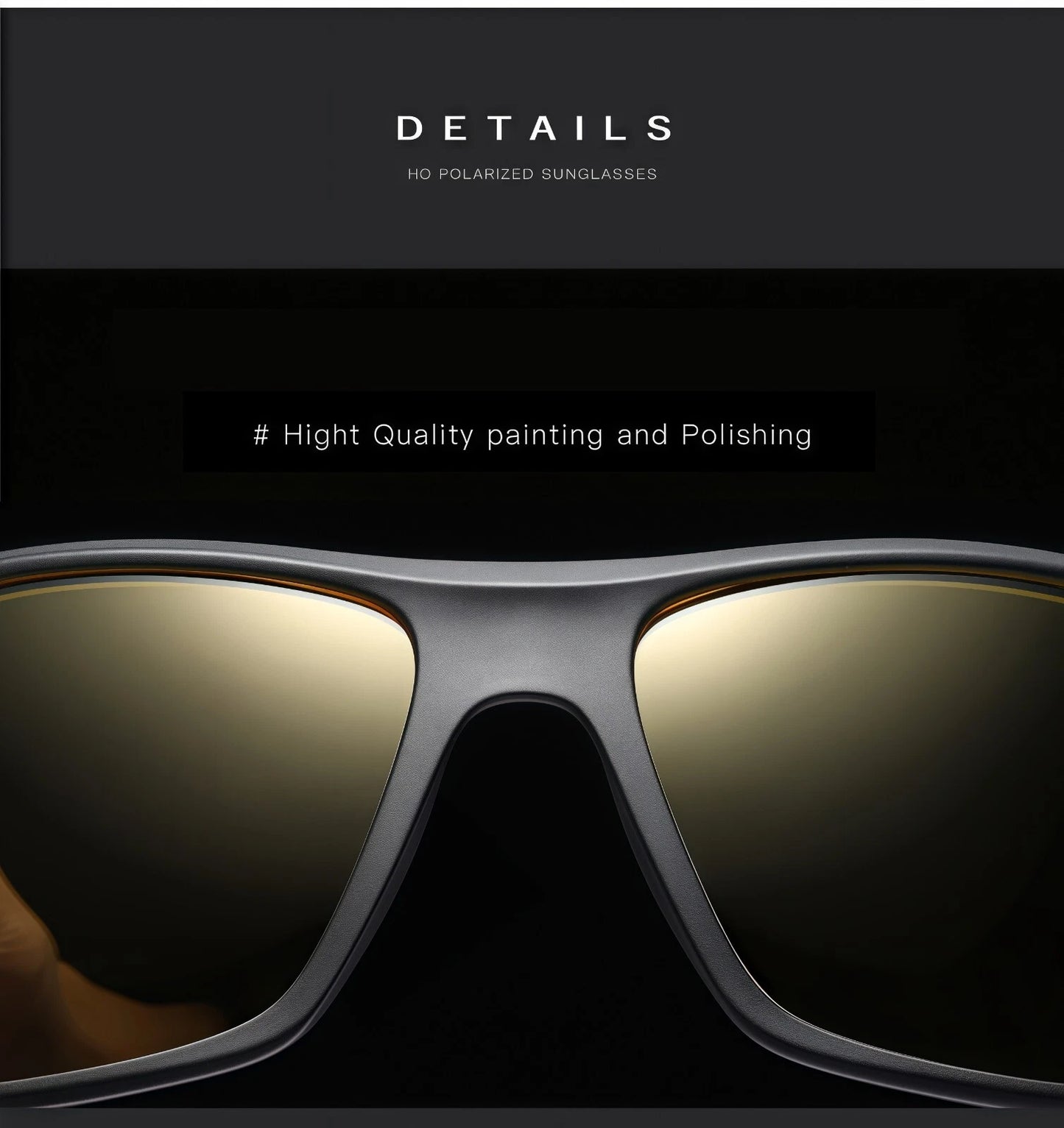 Men Polarized Sports Sunglasses Lightweight Wrap Around Shades Driving Cycling # 201909