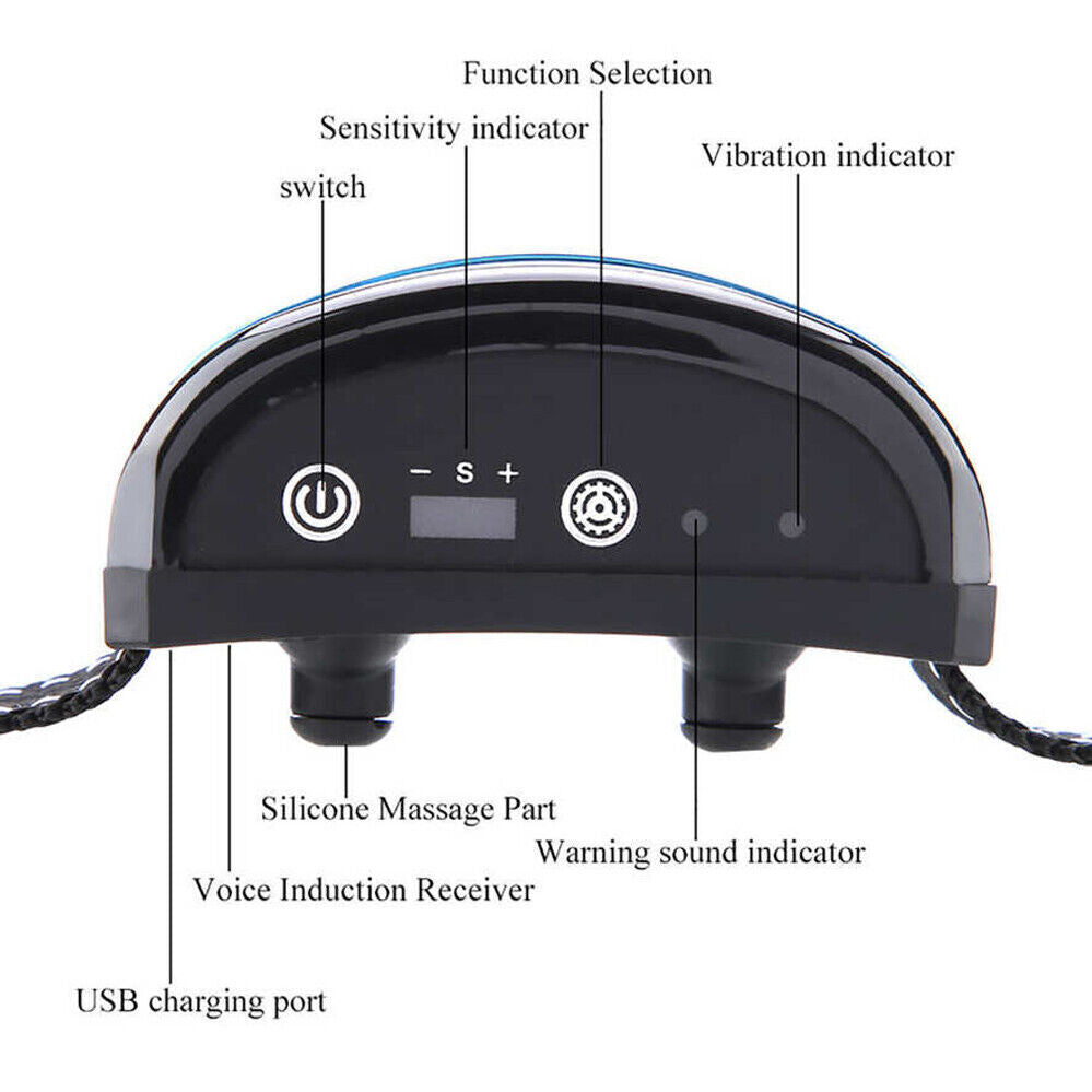 Waterproof Auto Anti Bark Dog Collar Stop Barking No-Shock Trainer Rechargeable