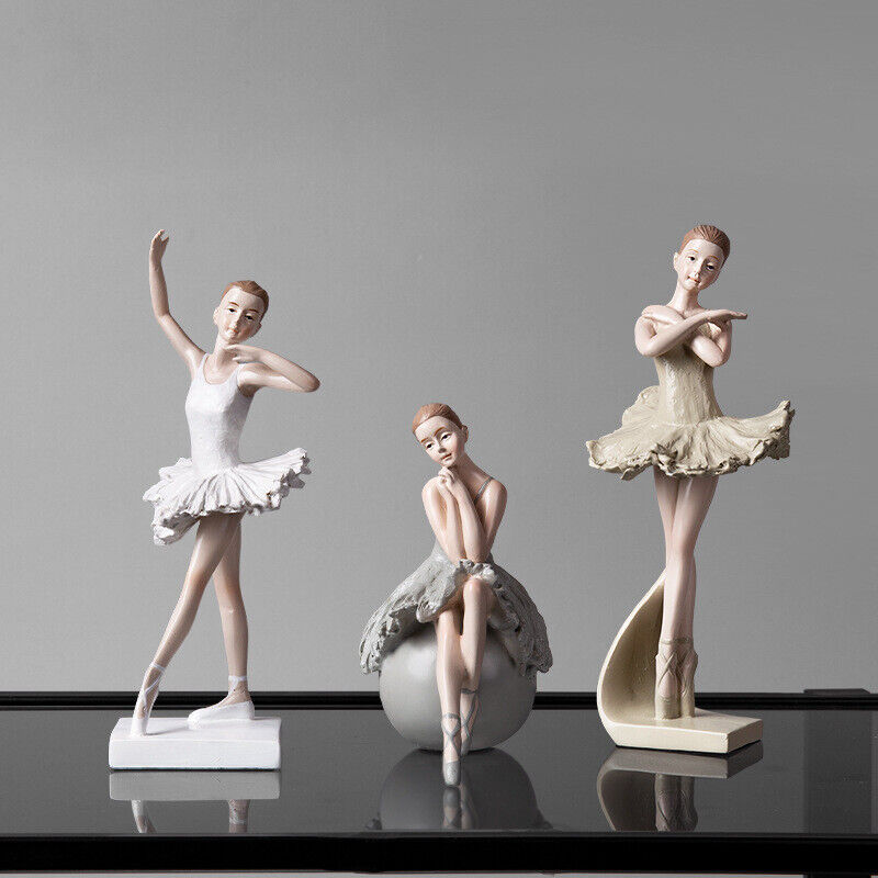 Fresh Birthday Table Gift Idea Resin Decoration Dance Ballet Girl Figurine