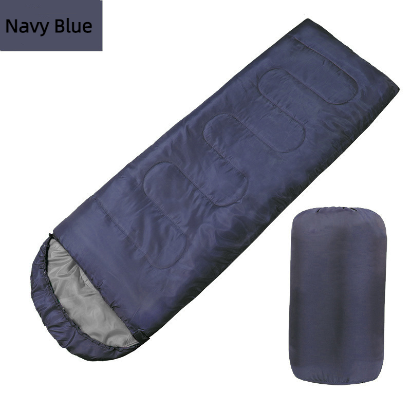 Adult Outdoor Camping Travel Thickened With Hat Cotton Winter Sleeping Bag