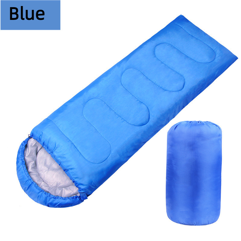Adult Outdoor Camping Travel Thickened With Hat Cotton Winter Sleeping Bag