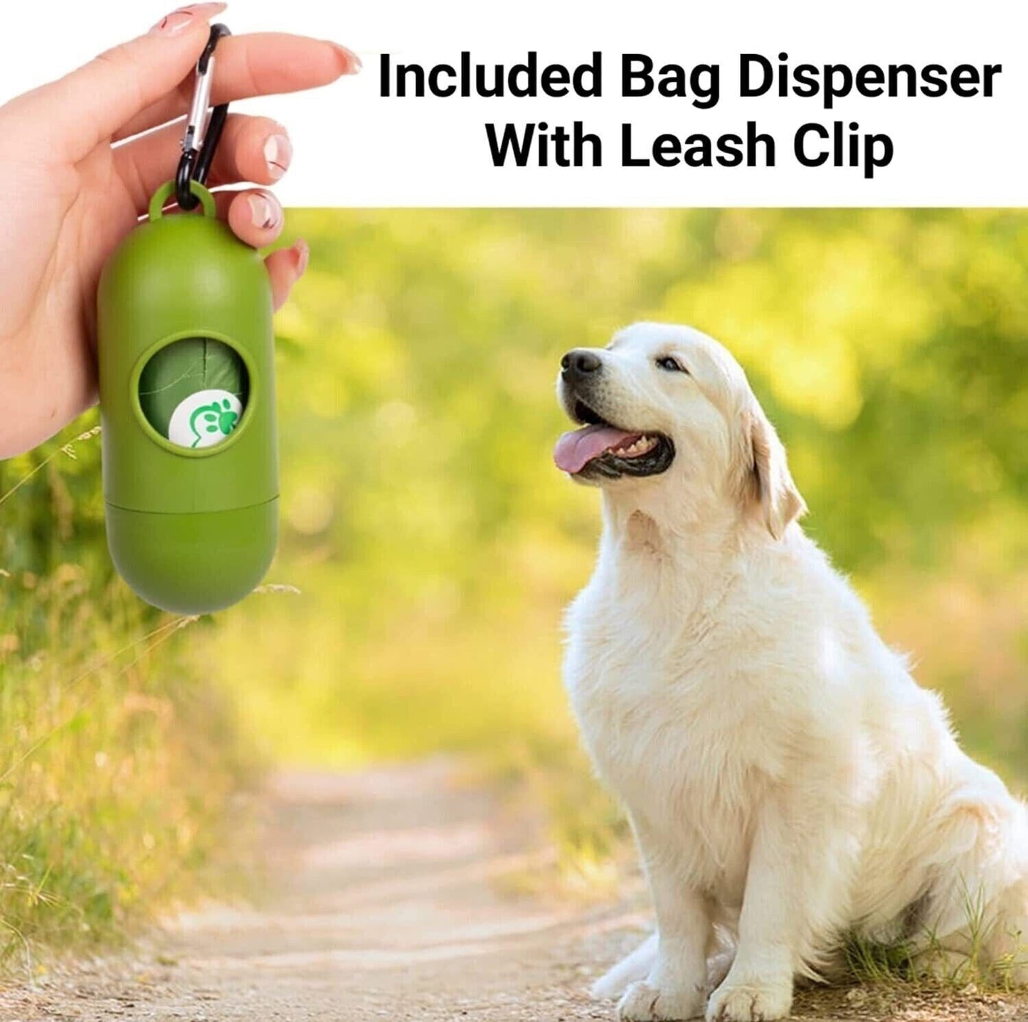 Biodegradable Pet Dog Poo Poop Bags Puppy Eco-Friendly Degradable Waste Bag