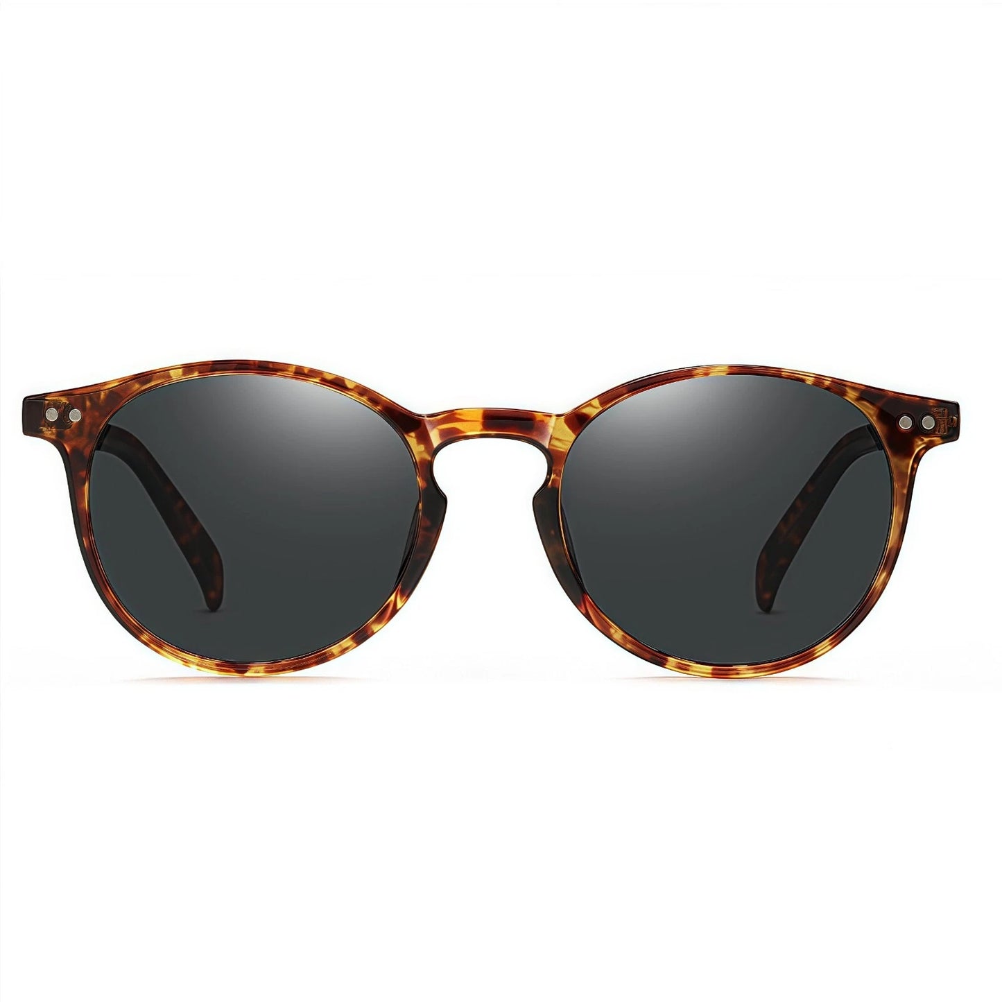 Women Lightweight Polarized Beach Round Driving Sunglasses UV400 Anti-Glare Lens # 3331