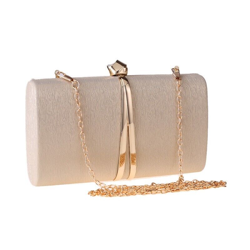Elegant Ladies Woman Hard Square Shell Wedding Clutch Evening Bag Party Bag
