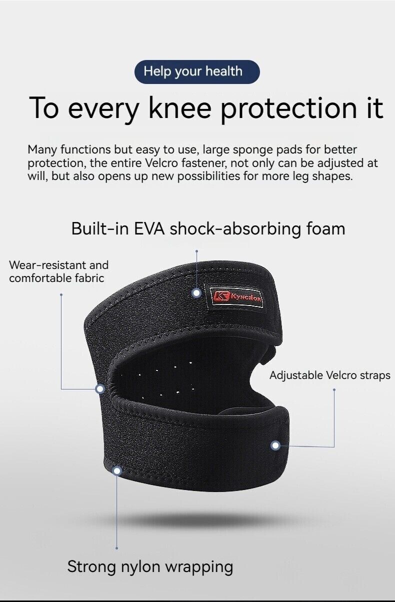 Sports Shock-absorbing Patellar Band Knee Pads Leg Guard Fitness Protective Gear
