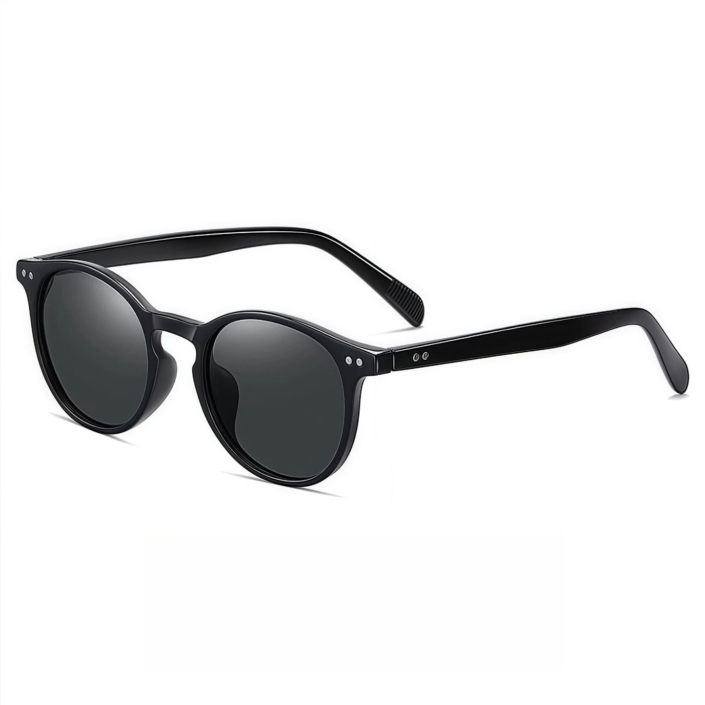 Women Lightweight Polarized Beach Round Driving Sunglasses UV400 Anti-Glare Lens # 3331