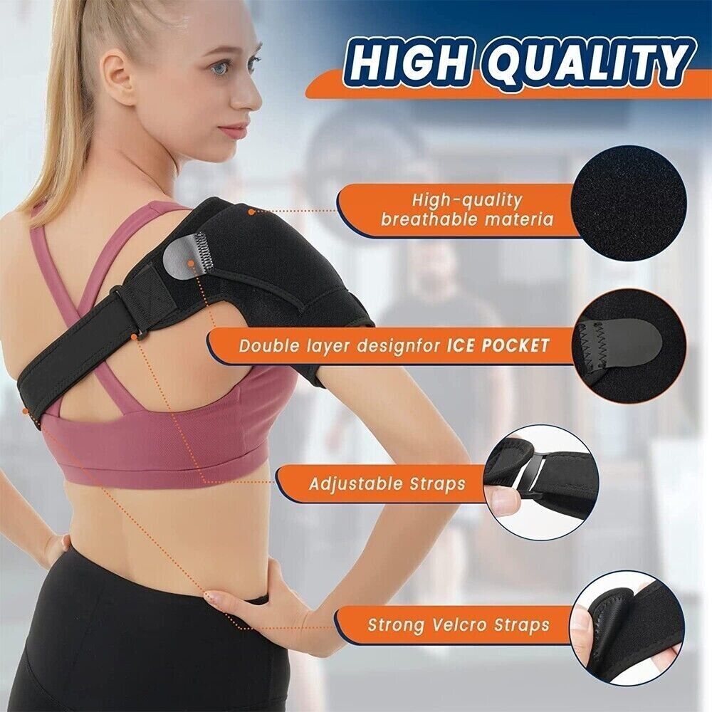 Anti-strain Fitness Sports Taping Protection Adjustable Single Shoulder Strap