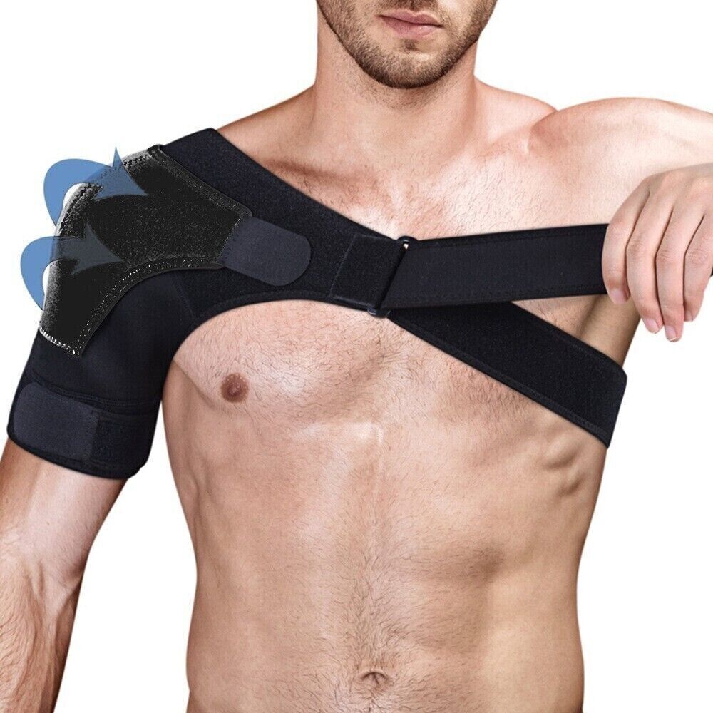 Anti-strain Fitness Sports Taping Protection Adjustable Single Shoulder Strap
