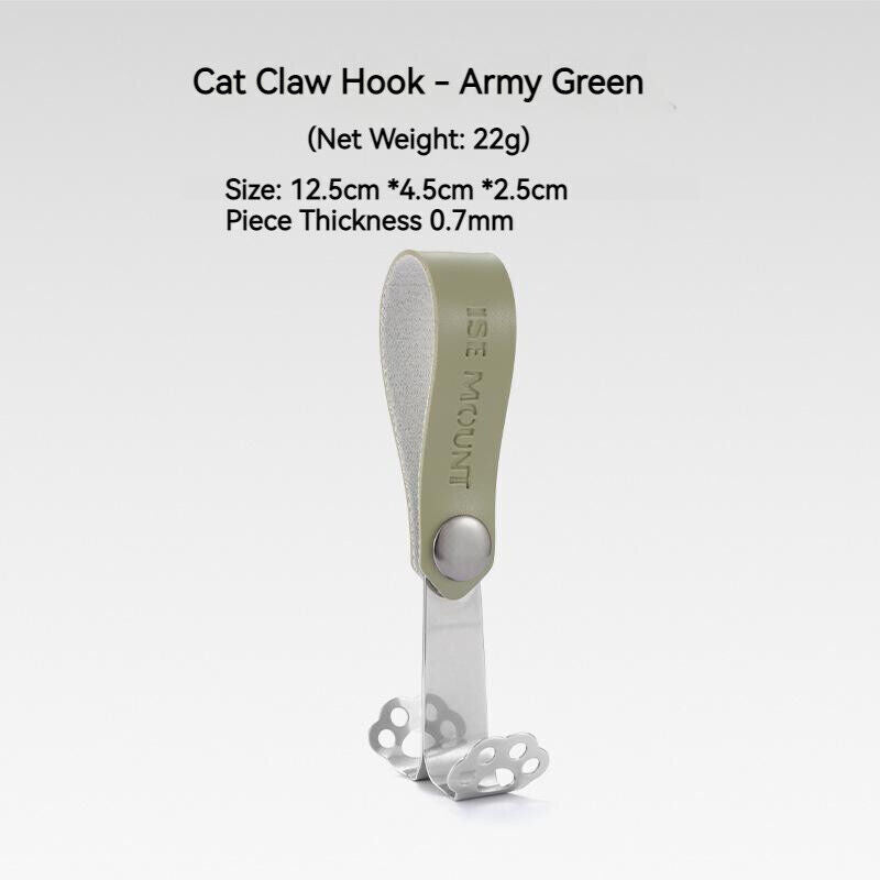 Multifunctional Portable Reusable Stainless Steel Detachable Cat Claw Hook