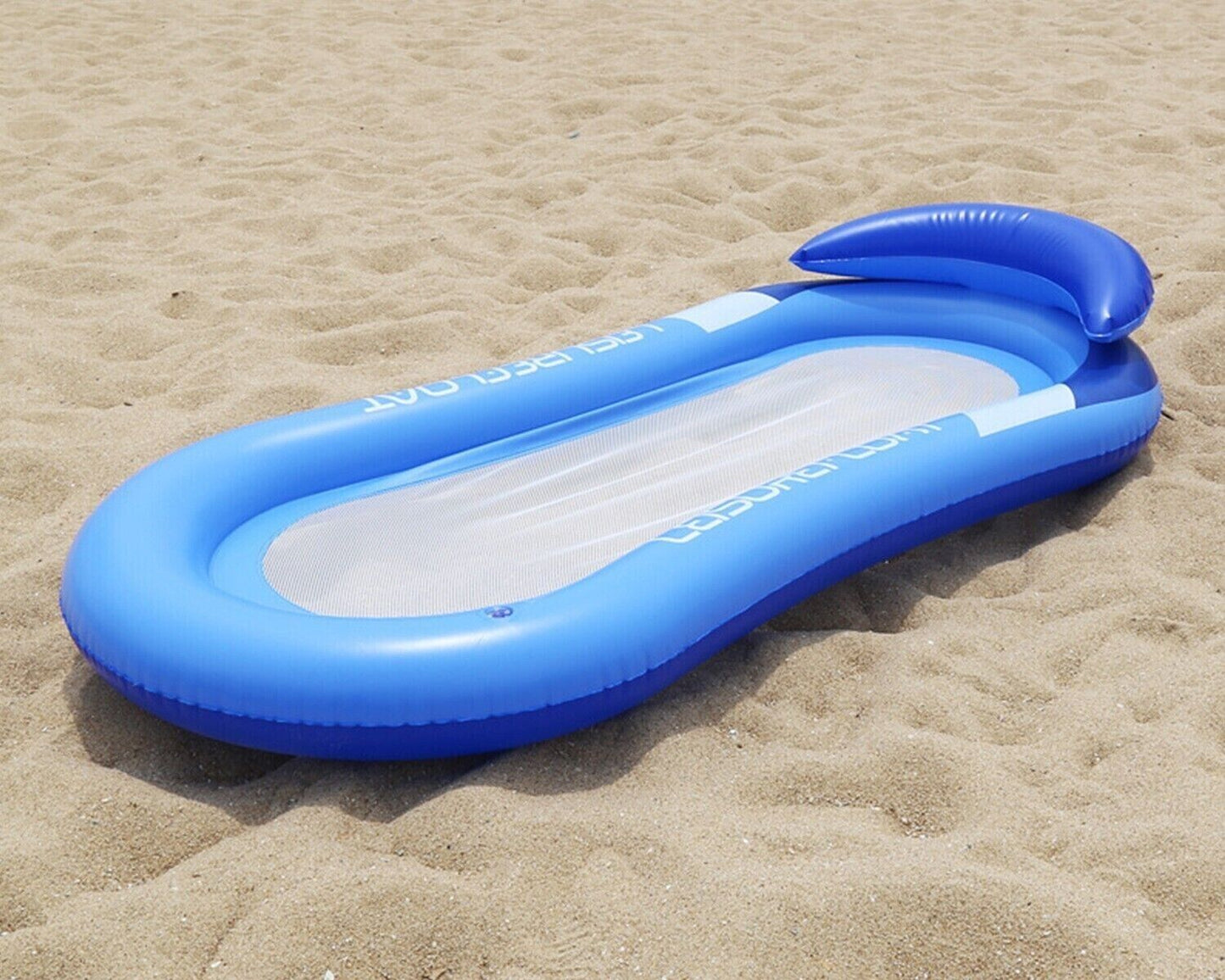 Inflatable Float Pool Lounge Bed Sea Beach Swimming Chair Floating Water Hammock