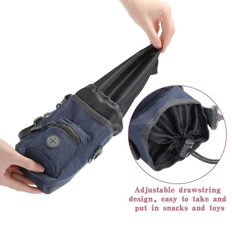 Pet Portable Snack Bag Training Bag Dog Walking Bag With Garbage Pickup Bag