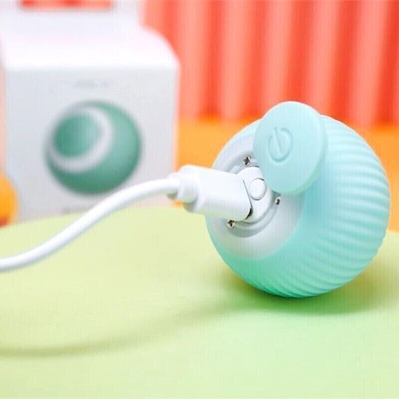 Cat Dog Toy Automatic Rolling Ball Electric Pet Teasing Smart Toys Balls