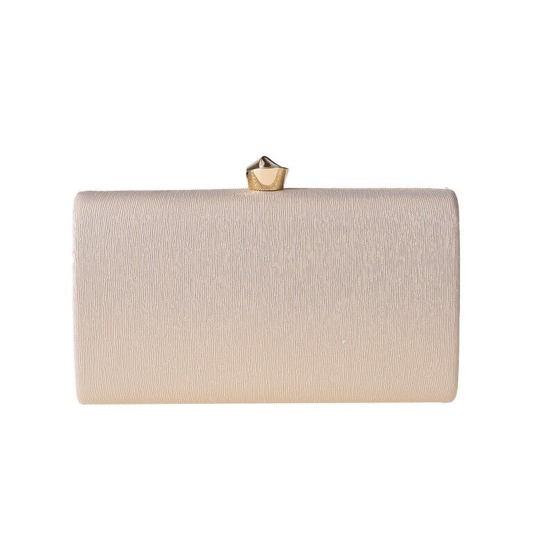 Elegant Ladies Woman Hard Square Shell Wedding Clutch Evening Bag Party Bag