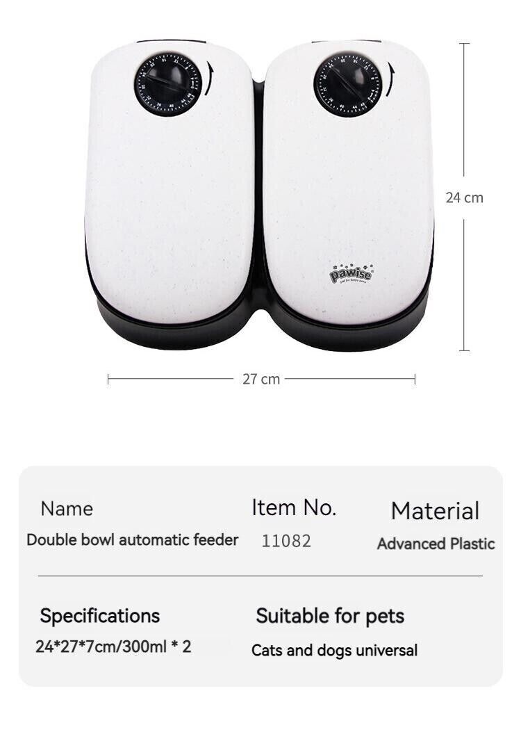 Pet Dog Cat Automatic Open Lid Feeder Intelligent Feeding Machine Food Dispenser