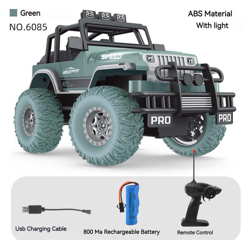 Charge High Speed Racing Alloy Remote Control Buggy Electric Light Car Toy