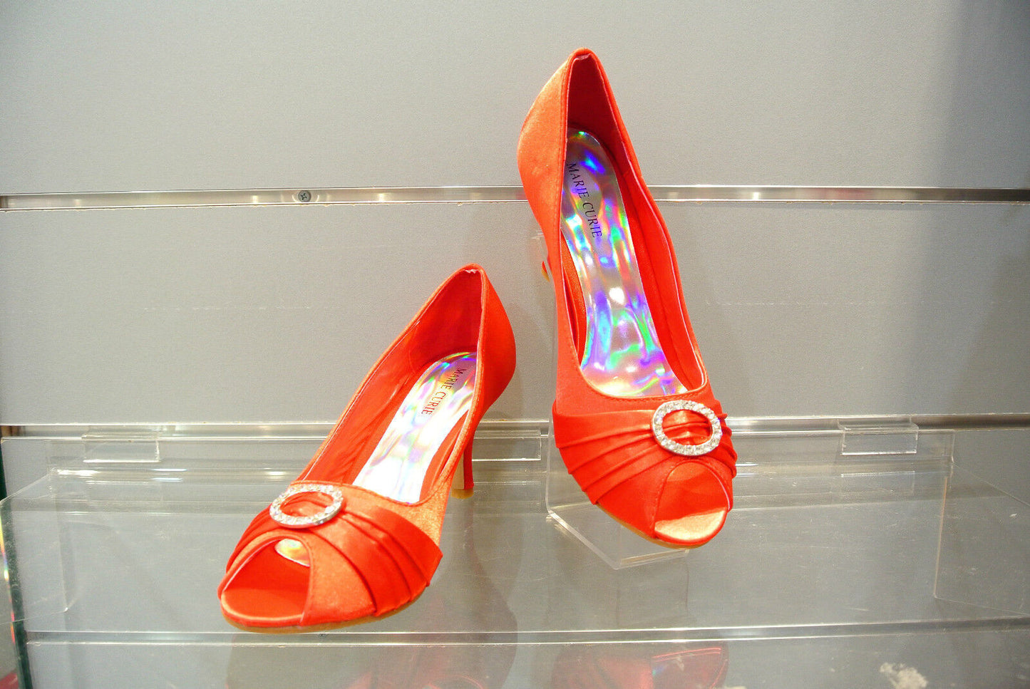 Fashion New Quality Women Shining Diamante Evening Wedding Ball High Heel Shoes