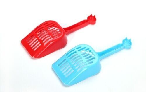 Pet Cat Poop Picker Cleaning Supplies Economical Large Grid Cat Litter Shovel