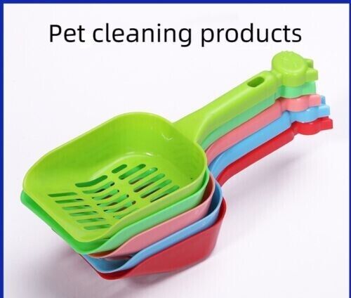 Pet Cat Poop Picker Cleaning Supplies Economical Large Grid Cat Litter Shovel