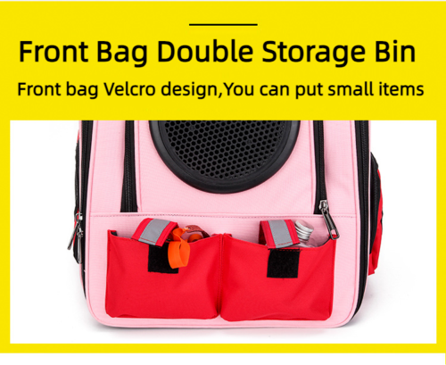 Pet Outdoor Portable Breathable Backpack Cat Dog Space Capsule Shoulder Bag