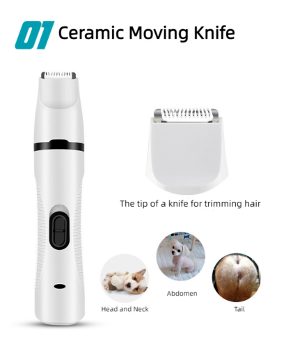 Pet Electric Electric Shaving And Nail Polishing Shaver Cat Dog Hair clipper