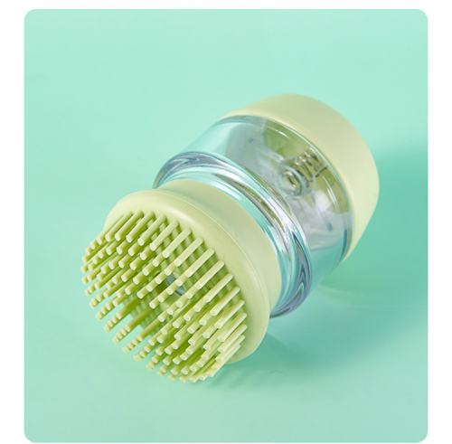 Pet Double Comb Massage Cleaning Comb Bath Brush Cat And Dog Silicone Comb