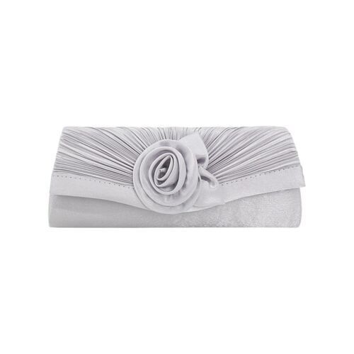 Fashion Evening Clutch Bag Women Pleated Bridal Banquet Wedding Party Handbag