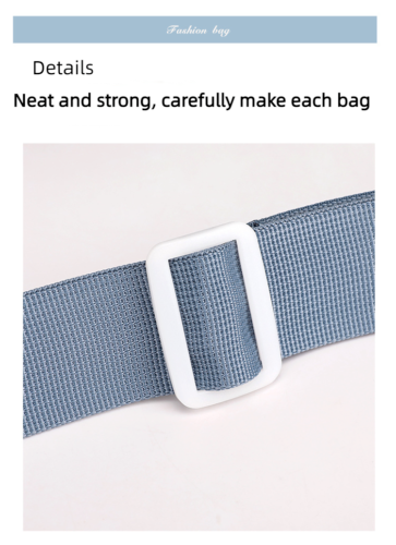 Waterproof Nylon Crossbody Lightweight Chest Bag Portable Single Shoulder Bag