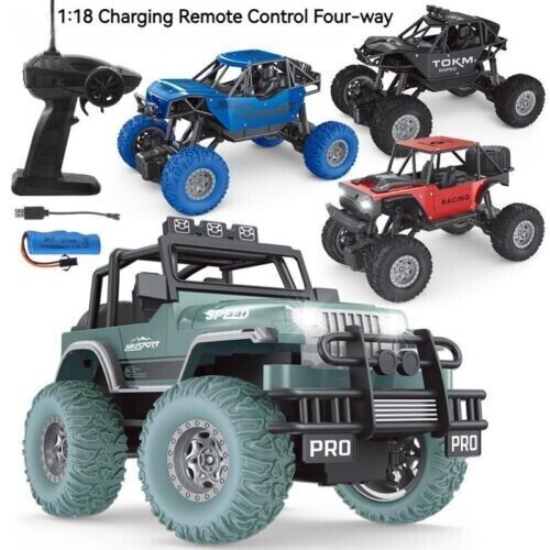 Charge High Speed Racing Alloy Remote Control Buggy Electric Light Car Toy