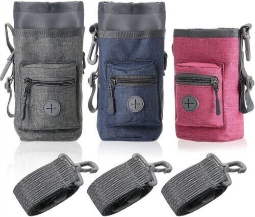 Pet Portable Snack Bag Training Bag Dog Walking Bag With Garbage Pickup Bag